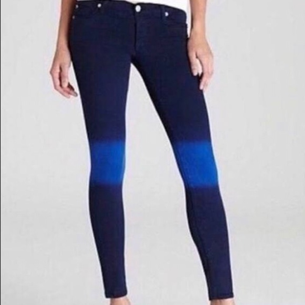 Hudson Krista Super Skinny Tie Dye Jeans 26 - Picture 1 of 12
